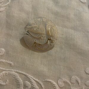 Mother of pearl dove pin